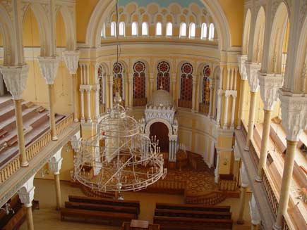 Synagogue in Oranienburger Strasse in Berlin