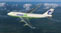 Plane in the sky