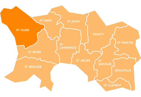 St Ouen Map