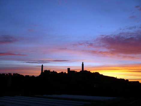 Sunrise over Edinburgh