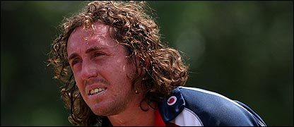 Ryan Sidebottom in the Colombo nets