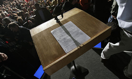 A lectern