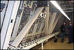 Rear of a radar panel