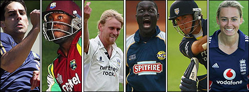 Mitchell Johnson, Xavier Marshall, Mark Davies, Robbie Joseph, Will Smith, Laura Marsh