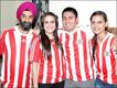 Hinchas paraguayos