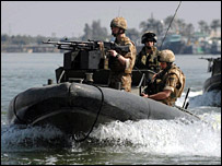 foto de arquivo de barco parecido com o que estava sendo usado pelos militares