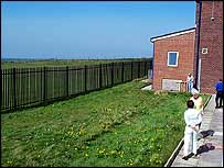 The garden on 17th April 2003