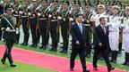习近平迎接秘鲁总统乌玛拉