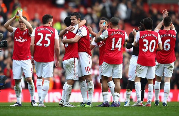 Arsenal's players