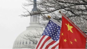 中美国旗