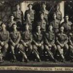 W.O.'s and SERGEANTS, H.Q. SQUADRON, 6TH TANK GUARDS BRIGADE 1943