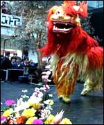 Chinese dragon in Coventry
