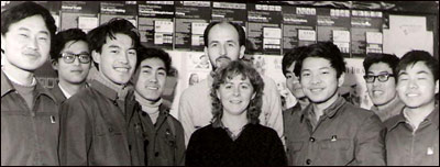 Students at Xi'an Foreign Languages Institute