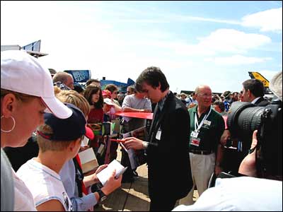 Matthew Lewis at Fairford Air Tattoo