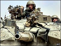 Tanque israelense