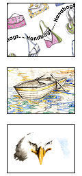 montage of Heidi's work