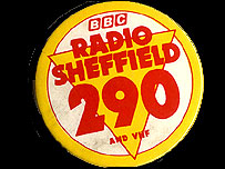 Radio Sheffield badge, 1960s-70s