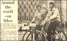 The bike ride 