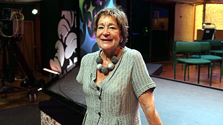 Stage presenter Beti George