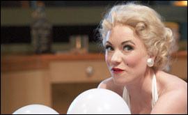 Mary Stockley as the Actress