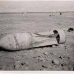 A bouncing baby left stranded. Italian bomb lying in state at Marble Arch.