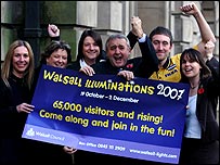 Celebrations in Walsall