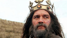 Actor yn portreadu'r Brenin Arthur Actor yn portreadu'r Brenin Arthur
