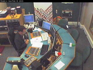 Studio Two at BBC Radio Stoke.