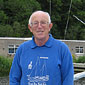 Michael on the deck of his boat 'Jeriatrix' in July 2007