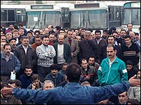 اجتماع اعضای سندیکای شرکت واحد اتوبوسرانی تهران