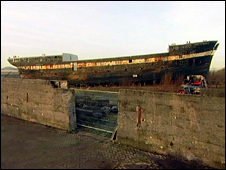 Hull of the City of Adelaide
