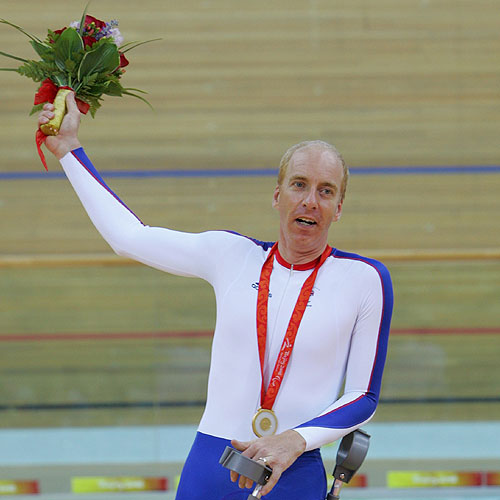 Paralympic cyclist Simon Richardson