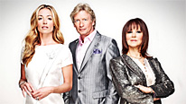 (L-R) Cat Deeley, "Nasty" Nigel Lythgoe and Arlene Phillips kick off the search for Britain's favourite dancer