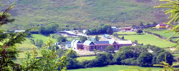 Monastery building-site in the Kilbroney valley