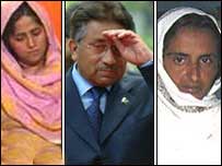 مشرف، مائی، شازیہ