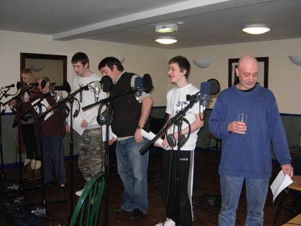 Hannah Jackson, Alice Campbell, Jake Booth, Peter Horgan, Steve Booth