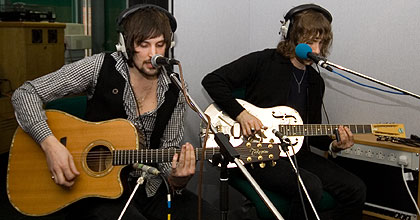 Serge and Jay from Kasabian