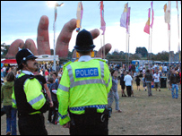 Policing at Jersey Live