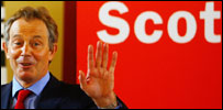 Tony Blair in Scotland