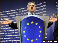 O primeiro-ministro britânico, Gordon Brown