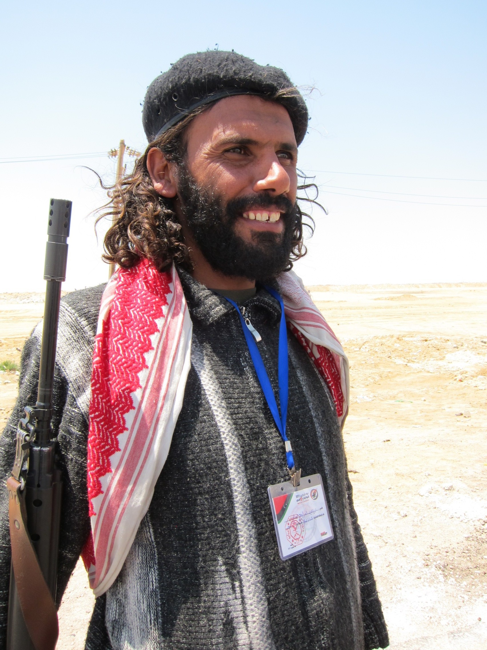 Anti-Gaddafi fighter in Eastern Libya