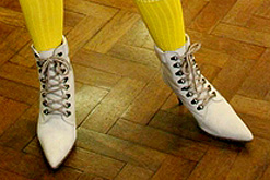 Image: shoes designed by Terry de Havilland