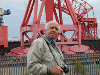 Barry Martin by Swan Hunter cranes