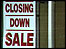 Closing down sale