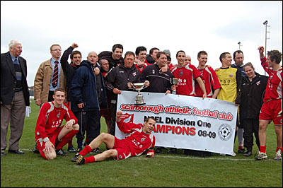 Scarborough Athletic club league win