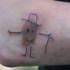 Rob from Enter Shikari's crazy tattoo