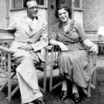 Aleece and Max Rothschild in London, c.1936
