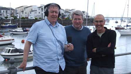 Gerallt Pennant a Rob Piercy.