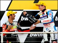 Scott Redding celebrates (Courtesy of Getty Images)