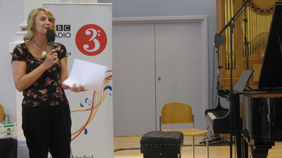 Image from BBC Radio 3 Pianothon, Leeds 2009